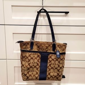 Coach Monogram Tote Bag